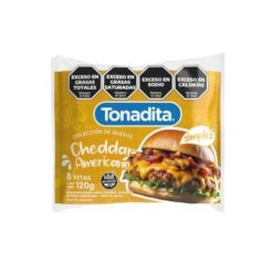 Queso Tonadita Cheddar x 8 fetas