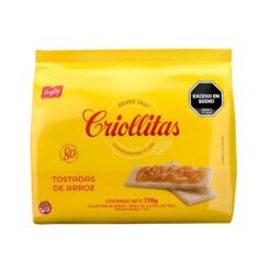 Tostadas de Arroz Criollitas clasicas x 110gr