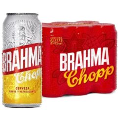 Cerveza Brahma six pack 473ml