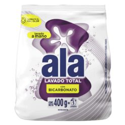 Jabón en polvo Ala con bicarbonato 400 grs
