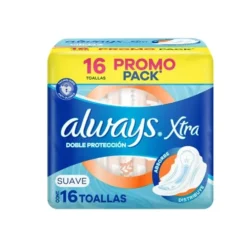 Toallitas Always Doble Protección SUAVE x16u