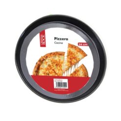 Pizzera antiadherente redonda 24cm