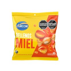 Caramelos rellenos de Miel 80grs