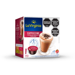 Capsula La Virginia Dolce Gusto Cappuccino mouse y avellanas