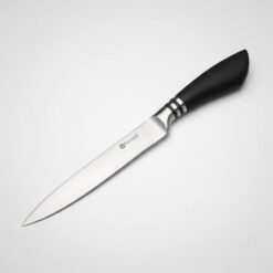 CUCHILLA 8" ACERO INOX. MANGO RECUB. GOMA