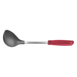 CUCHARON NYLON CON MANGO ACERO