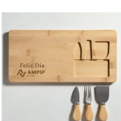Tabla para quesos grabada c/logo