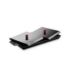 Plancha para 2 hornallas c/tapa