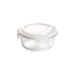 Contenedor Redondo de Vidrio 950ml c/tapa