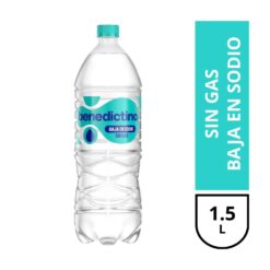 Agua Mineral Sin Gas Benedictino 1.5L